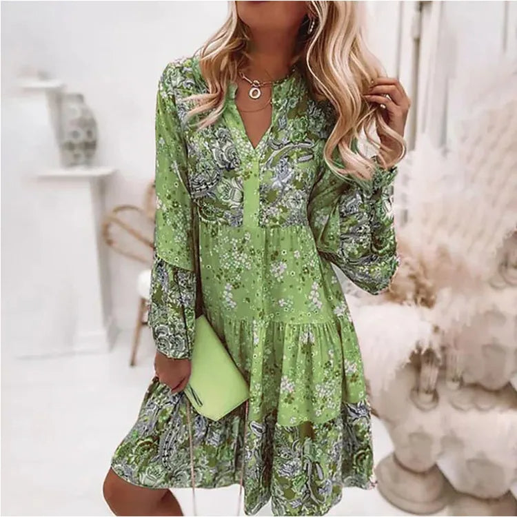 Irene™ | Kjole Med Print