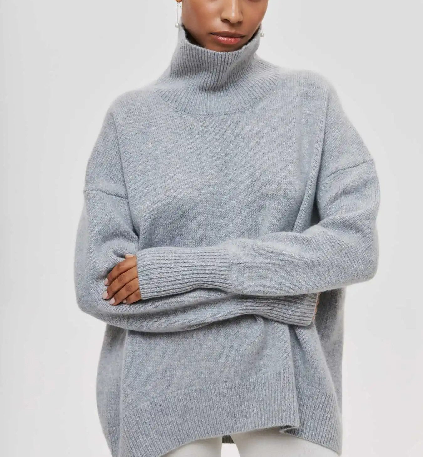 Birthe™ | Strikket Rullekrave!