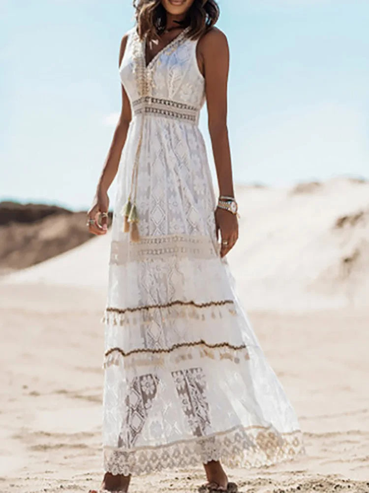 Stilfuld Boheme Kjole