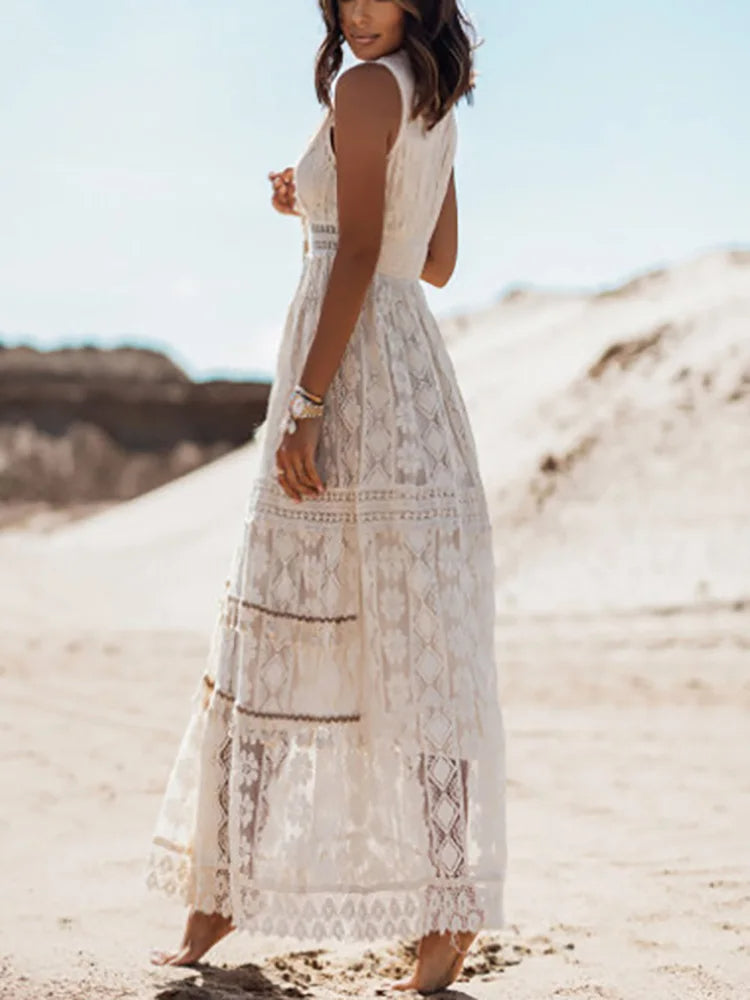 Stilfuld Boheme Kjole