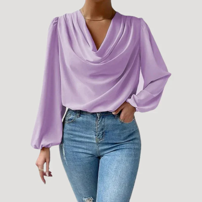 Nikita™ | Bluse Med V-Udskæring