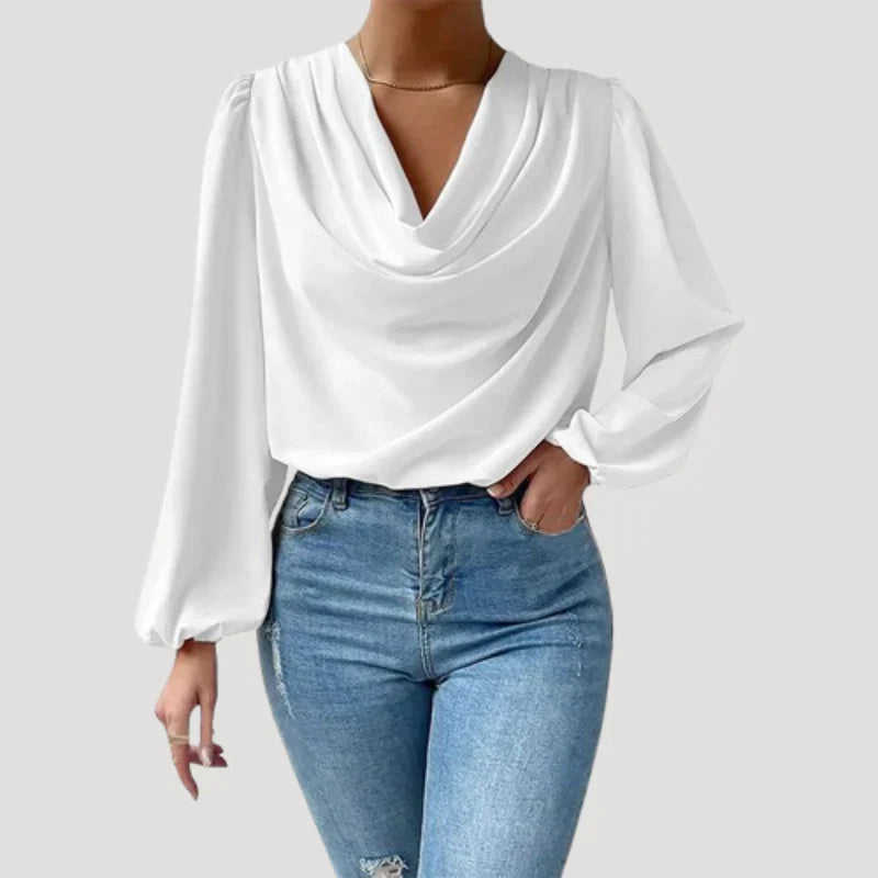 Nikita™ | Bluse Med V-Udskæring