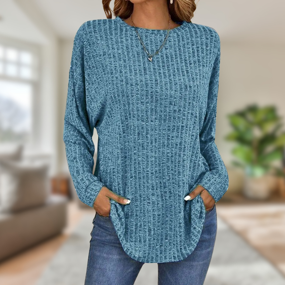 Freya™ | Afslappet Sweater Med Tekstur!