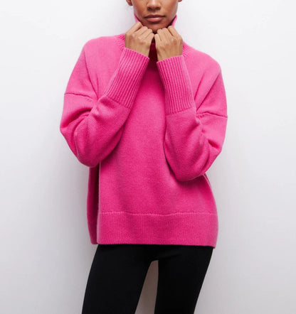 Birthe™ | Strikket Rullekrave!
