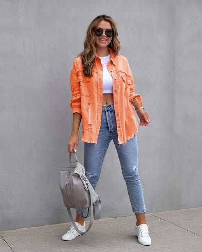 Casual Denim Jakke