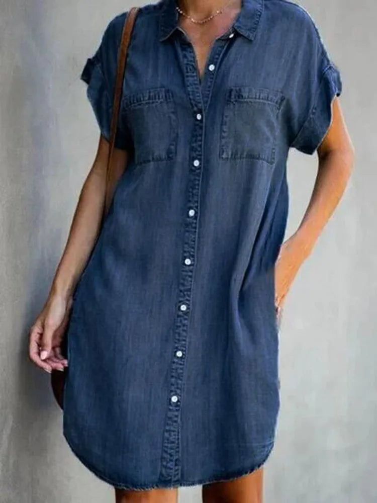 Magdalone™ | Denim Kjole
