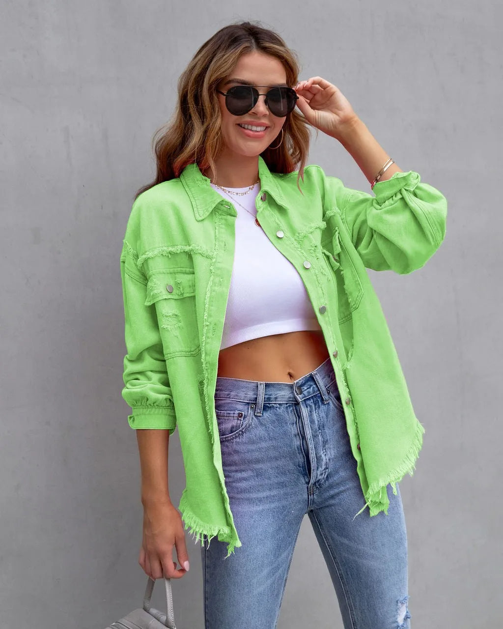 Casual Denim Jakke