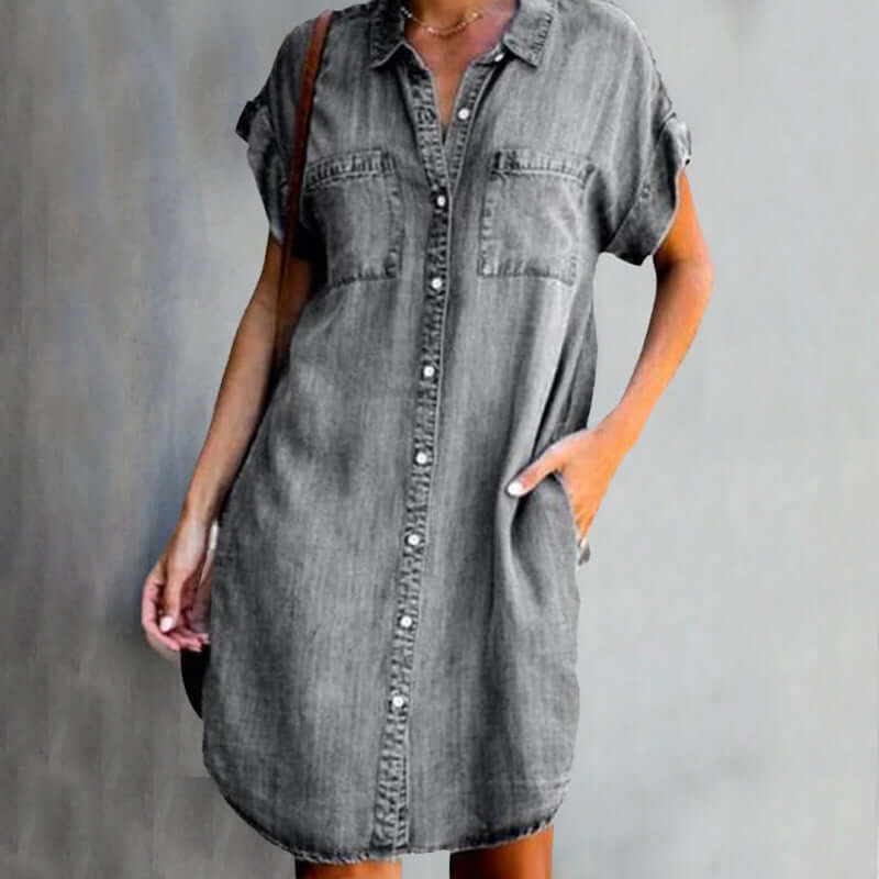 Magdalone™ | Denim Kjole