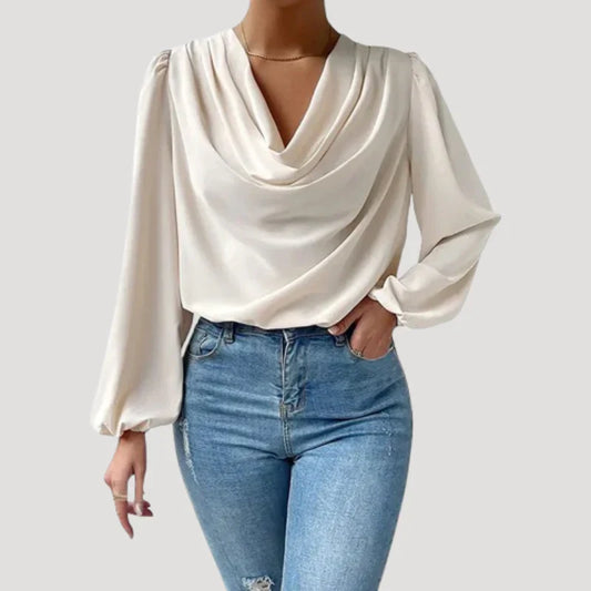 Nikita™ | Bluse Med V-Udskæring