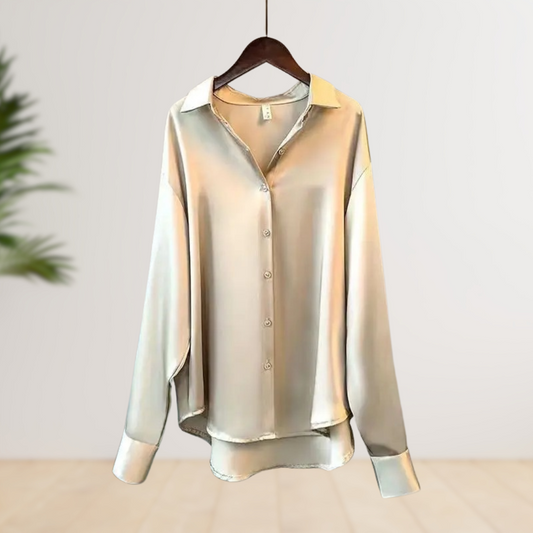 Selma™ | Elegant Satinbluse