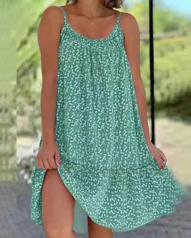 Louise™ | Farverig Kjole